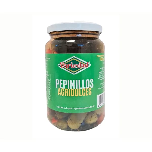VARIEDAD Pepinillos agridulces - 0.16 kg - Imagen del producto en Findit