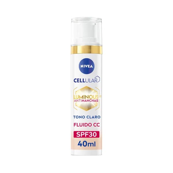 NIVEA Cellular luminous 630 Fluido antimanchas con color (tono claro) y FPS 30 (alto) 40 ml. - 1 ud - Imagen del producto en Findit