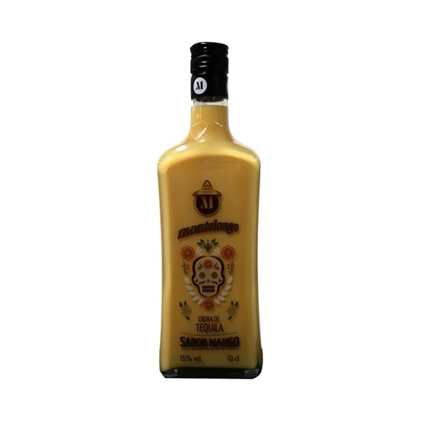 MONTELONGO Crema de tequila con sabor a mango botella 70 cl. - 0.7 l - Imagen del producto en Findit