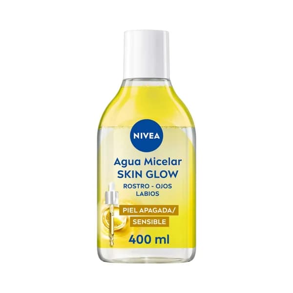 NIVEA Agua micelar con sérum y acción iluminadora para pieles apagadas y / o sensibles 400 ml. - 0.4 l - Imagen del producto en Findit