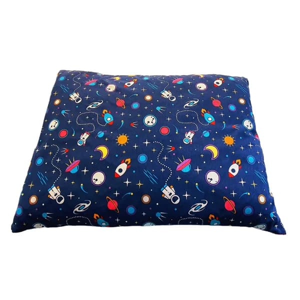 CANES JOB Colchón de doble cara, con estampado space, 80x60 cm. - 1 ud - Imagen del producto en Findit