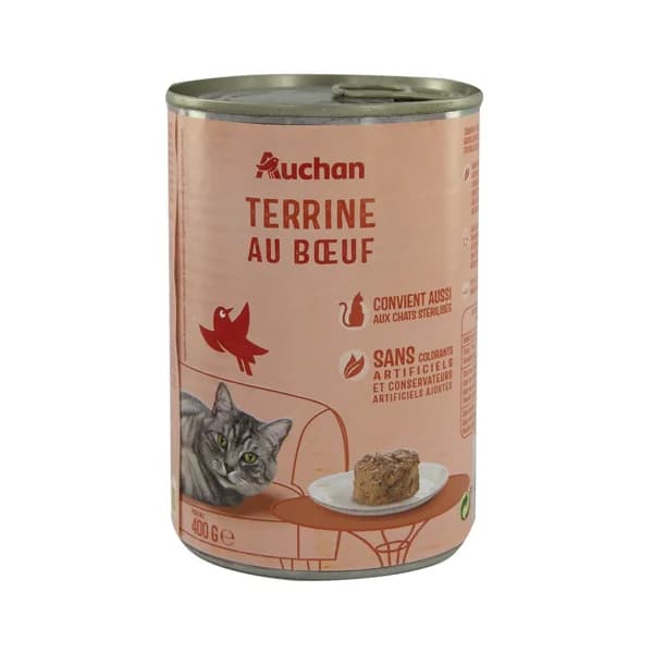PRODUCTO ALCAMPO Alimento para gatos de paté de buey PRODUCTO ALCAMPO 400 g. - 0.4 kg - Imagen del producto en Findit