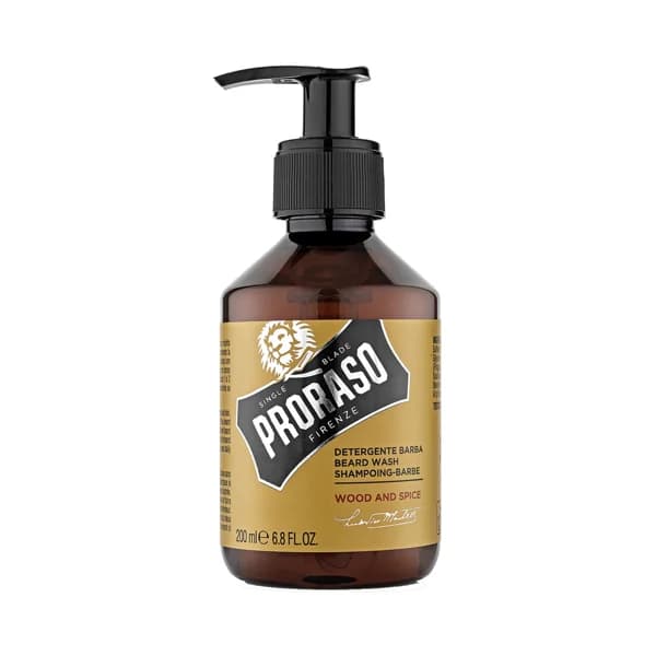 PRORASO Champú para barba con extracto de madera y especias 200 ml. - 0.2 l - Imagen del producto en Findit