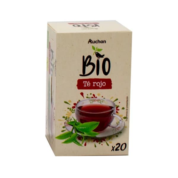 ALCAMPO ECOLÓGICO Té rojo Bio 20 uds. 28 g. - 1 ud - Imagen del producto en Findit