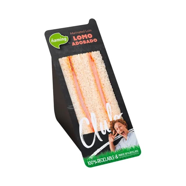 ÑAMING Sándwich Club Selección de lomo ÑAMING 150 g. - 0.15 kg - Imagen del producto en Findit