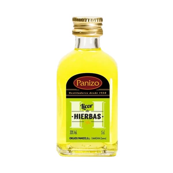 PANIZO Licor de hierbas con alcohol botella 5 cl. - 1 ud - Imagen del producto en Findit