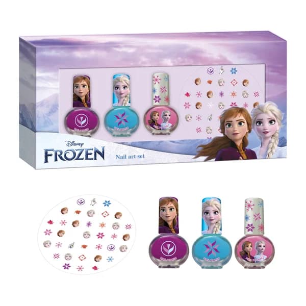 DISNEY Frozen Estuche para pintar y decorar nuestras uñas. - 1 ud - Imagen del producto en Findit