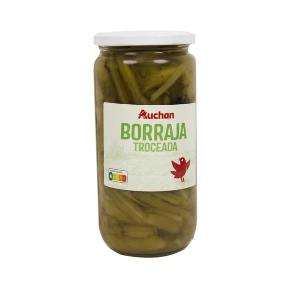 PRODUCTO ALCAMPO Borraja troceada al natural frasco de 400 g. - 0.4 kg - Imagen del producto en Findit