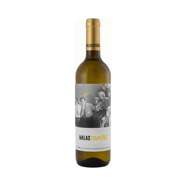 MALASCOMPAÑÍAS  Vino blanco sin D.O. botella 75 cl. - 1 ud - Imagen del producto en Findit