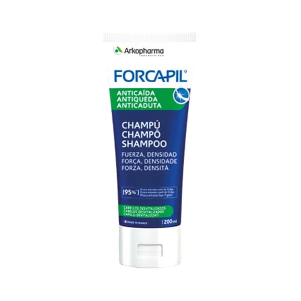 ARKOPHARMA Forcapil Champú anticaida para cabellos desvitalizados 200 ml. - 0.2 l - Imagen del producto en Findit