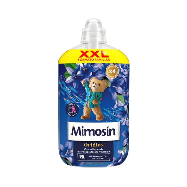 MIMOSIN Origins Suavizante concentrado con aroma a bergamota salvaje 1710 ml, 95 lavados. - 1.71 l - Imagen del producto en Findit