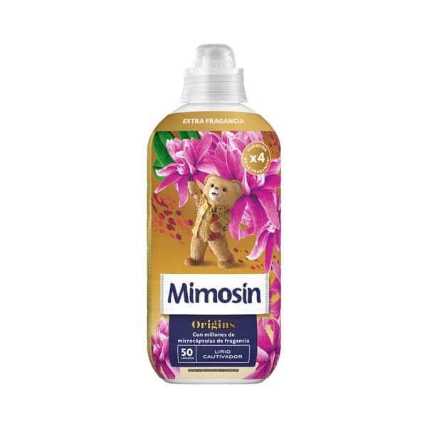 MIMOSIN Origins Suavizante concentrado con aroma a lirio cautivador 900 ml, 50 lavados. - 1.71 l - Imagen del producto en Findit