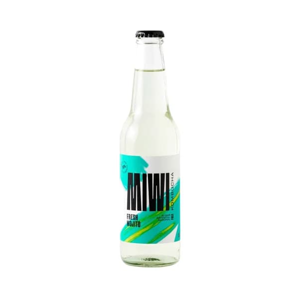MIWI Kombucha sabor fresh mojito 330 ml. - 0.33 l - Imagen del producto en Findit