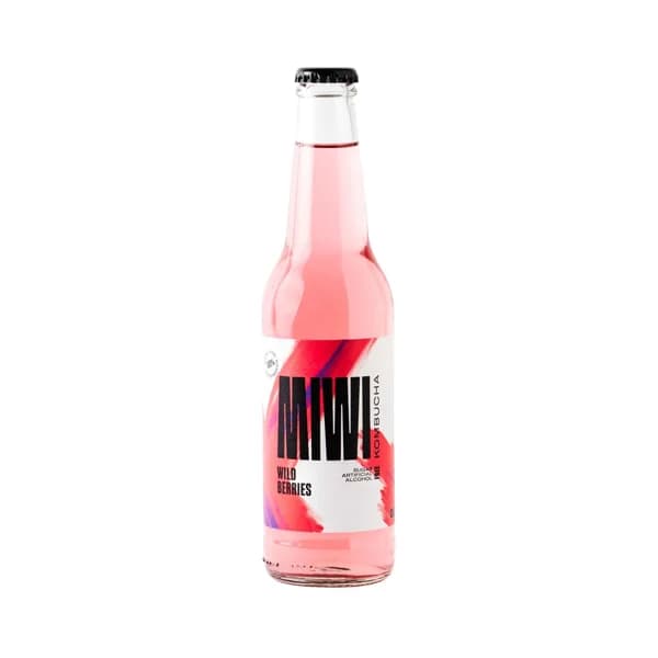 MIWI Kombucha sabor wild berries 330 ml. - 0.33 l - Imagen del producto en Findit