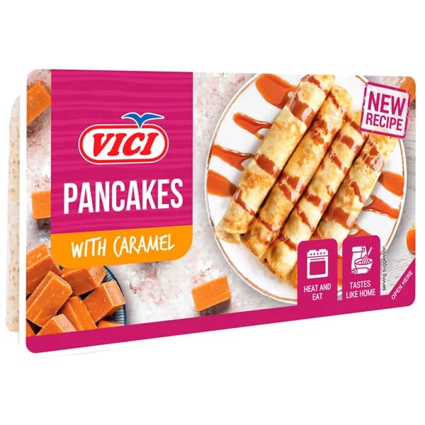 VICI Crepes congelados de caramelo 340 g. - 0.34 kg - Imagen del producto en Findit