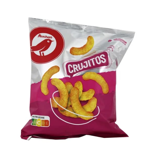 PRODUCTO ALCAMPO Gusanos de maíz sabor queso "crujitos" bolsa de 60 g. - 0.06 kg - Imagen del producto en Findit
