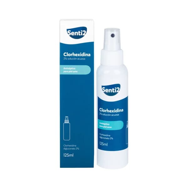 Antiséptico (Clorhexidina) para la piel sana SENTI2 125 ml. - 0.13 l - Imagen del producto en Findit