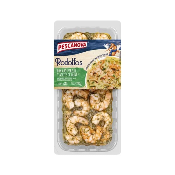 Langostino salsa de ajo perejil 200 gr. - 0.2 kg - Imagen del producto en Findit