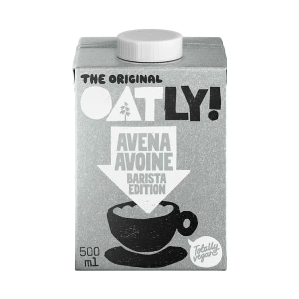OATLY Barista Bebida vegetal de avena, especial para el café 500 ml. - 0.5 l - Imagen del producto en Findit