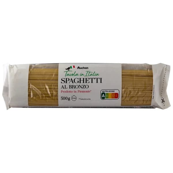 PRODUCTO ALCAMPO Pasta espaghetti al bronzo Tavola in Italia 500 g. - 0.5 kg - Imagen del producto en Findit