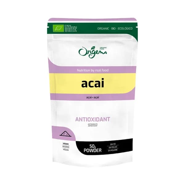 ORIGENS Bio Acai liofilizado en polvo, procedente de agricultura ecológica 50 g. - 0.05 l - Imagen del producto en Findit