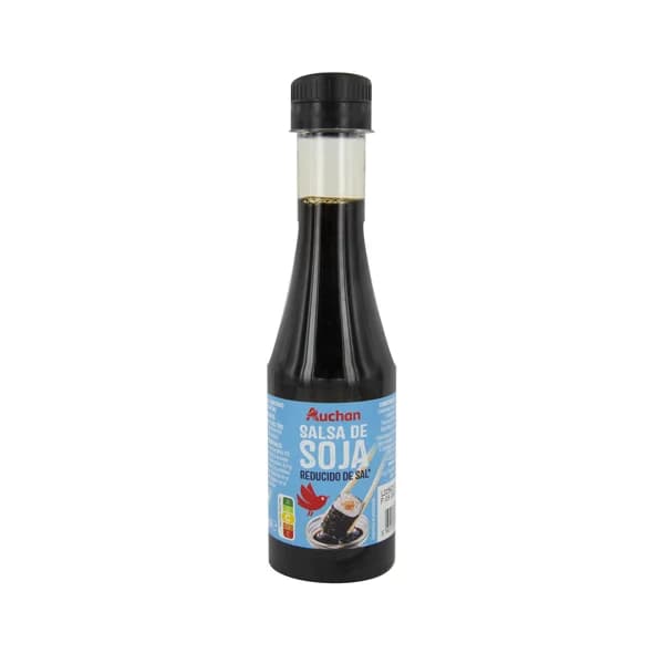 PRODUCTO ALCAMPO Salsa de soja reducida en sal 200 ml. - 0.2 kg - Imagen del producto en Findit
