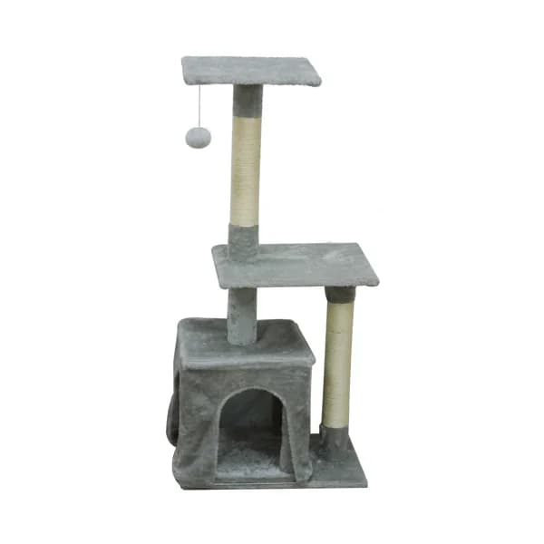 PRODUCTO ALCAMPO Arbol para gato + cuerda (rascador) de 45 x 30 x 100 cm. - 1 ud - Imagen del producto en Findit
