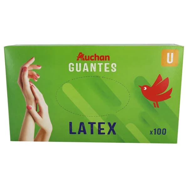 PRODUCTO ALCAMPO Guantes de látex talla única PRODUCTO ALCAMPO 100 uds. - 1 ud - Imagen del producto en Findit