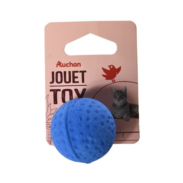 PRODUCTO ALCAMPO Juguete para gatos, pelota goma EVA de 4 cm. - 1 ud - Imagen del producto en Findit