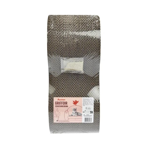 PRODUCTO ALCAMPO Rascador corrugado de 45 cm. para gatos, con forma de onda. - 1 ud - Imagen del producto en Findit