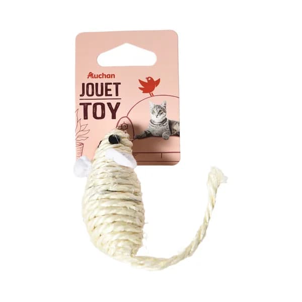 PRODUCTO ALCAMPO Juguete para gato, ratos de cuerda sisal de 6.3 cm. - 1 ud - Imagen del producto en Findit