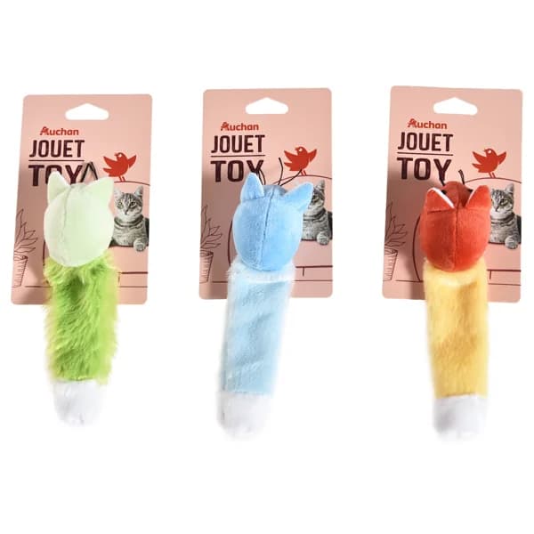 PRODUCTO ALCAMPO Juguete para gatos ratón de 20 cm con catnip. - 1 ud - Imagen del producto en Findit