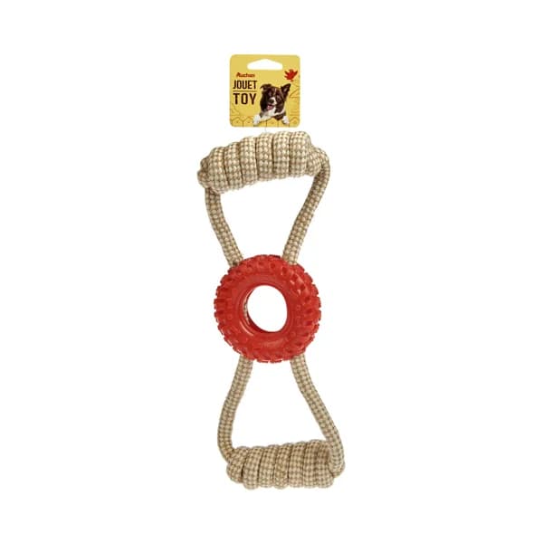 PRODUCTO ALCAMPO Anillos de cuerda Xl con donuts dental de 30 cm. - 1 ud - Imagen del producto en Findit