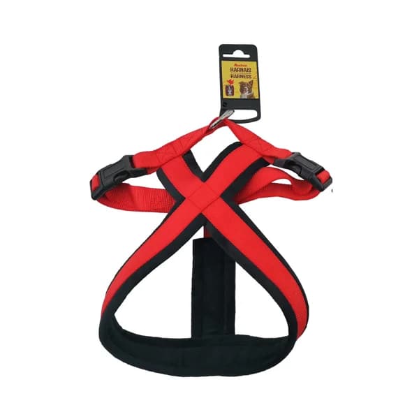 PRODUCTO ALCAMPO Arnés (2.5 cm) de color rojo, para perros de tamaño L 40 - 60 cm. - 1 ud - Imagen del producto en Findit