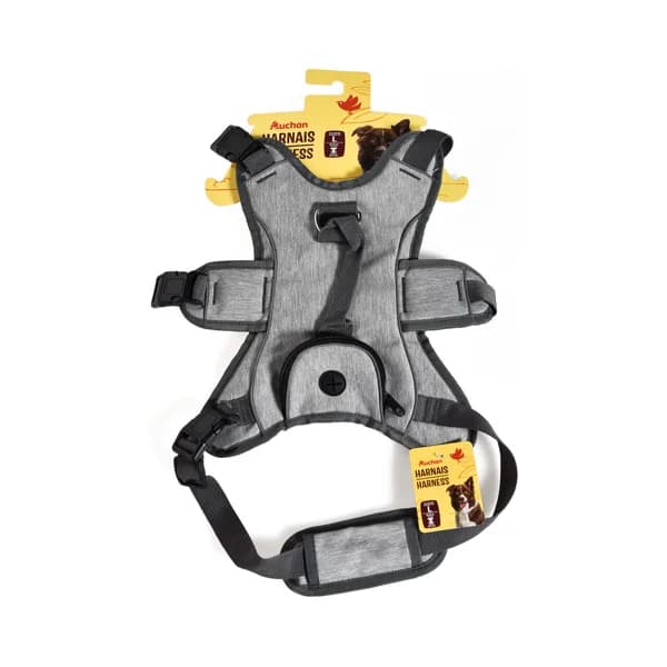 PRODUCTO ALCAMPO Arnés gris con funda para perro tamaño L 45 - 49 / 62 - 71 cm. - 1 ud - Imagen del producto en Findit
