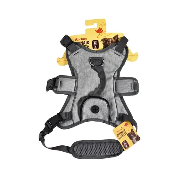 PRODUCTO ALCAMPO Arnés gris con funda para perro tamaño M 38 - 44 / 52 - 61 cm. - 1 ud - Imagen del producto en Findit