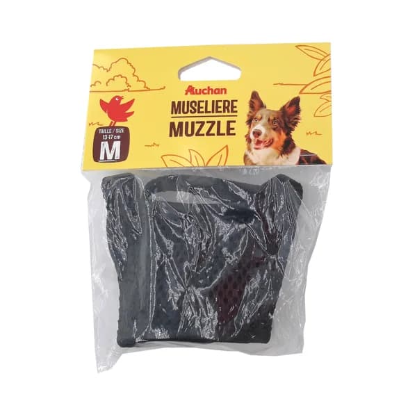 PRODUCTO ALCAMPO Bozal negro talla M 13 - 17 cm. - 1 ud - Imagen del producto en Findit