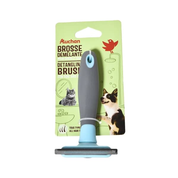 PRODUCTO ALCAMPO Cepillo desenredante para perros o gatos, para todo tipo de pelaje 19 x 11 cm. - 1 ud - Imagen del producto en Findit