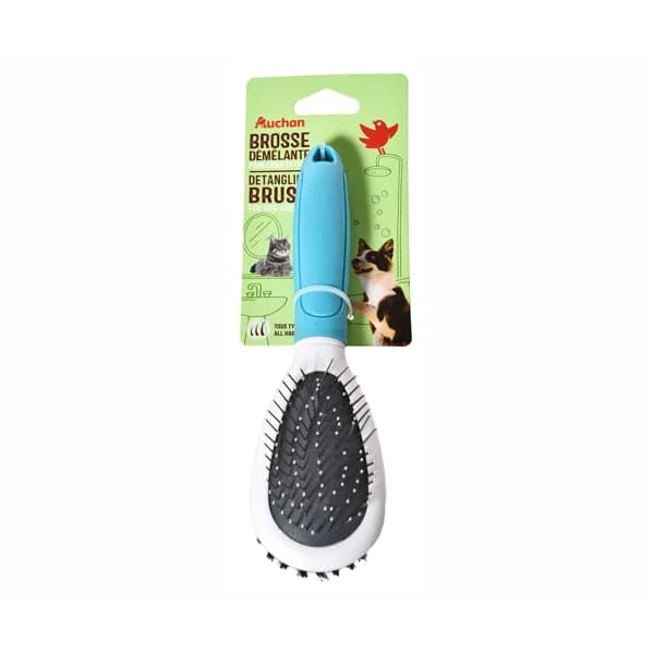 PRODUCTO ALCAMPO Cepillo desenredante doble, para perros y gatos, para todo tipo de pelaje. - 1 ud - Imagen del producto en Findit