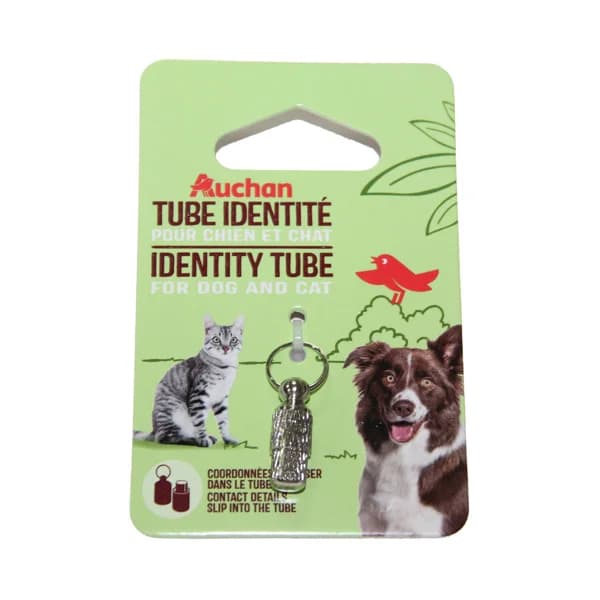 PRODUCTO ALCAMPO Colgante identificador de mascotas (perro o gatos). - 1 ud - Imagen del producto en Findit