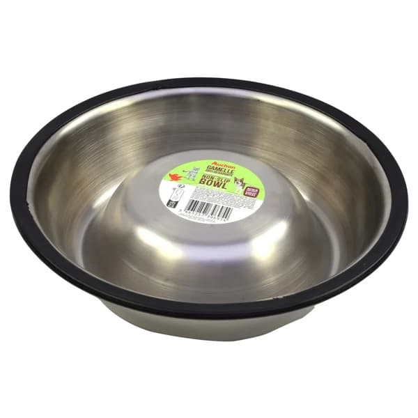 PRODUCTO ALCAMPO Cuenco antideslizante de acero inoxidable de 22 x 15 x 15 cm. - 1 ud - Imagen del producto en Findit