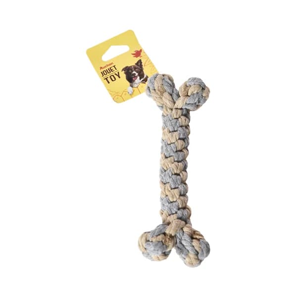 PRODUCTO ALCAMPO Huieso de cuerda de 20 cm. (juguete para perro). - 1 ud - Imagen del producto en Findit