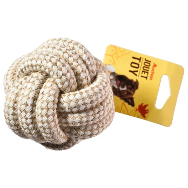PRODUCTO ALCAMPO Juguete para perro con forma de nudo de cuerda de 9 cm. - 1 ud - Imagen del producto en Findit