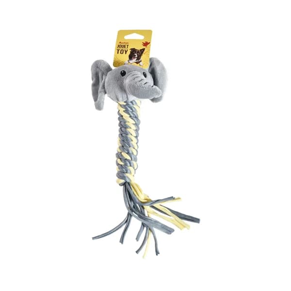 PRODUCTO ALCAMPO Juguete para perros elefante de 25 cm. - 1 ud - Imagen del producto en Findit
