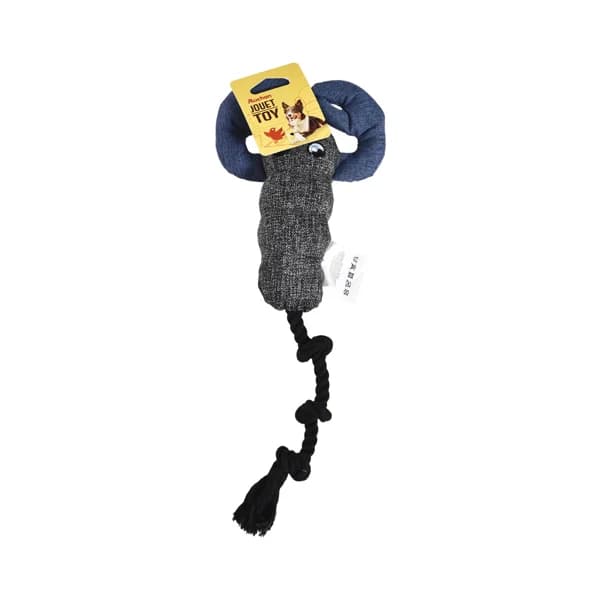 PRODUCTO ALCAMPO Juguete para perros langosta y cuerda de 36.5 x 14 x 15 cm. - 1 ud - Imagen del producto en Findit