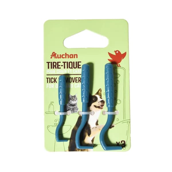 PRODUCTO ALCAMPO Juego de pinzas para garrapatas 3 uds. - 1 ud - Imagen del producto en Findit
