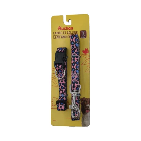 PRODUCTO ALCAMPO Fency Conjunto de collar tamaño S (25 - 35 cm) + correa (120 cm). - 1 ud - Imagen del producto en Findit