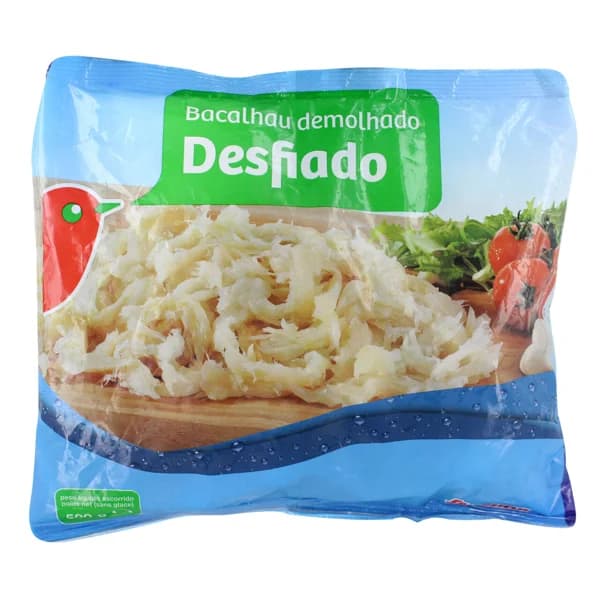 AUCHAN Bacalao congelado, desalado y desmigado 500 g. Producto Alcampo - 0.5 kg - Imagen del producto en Findit
