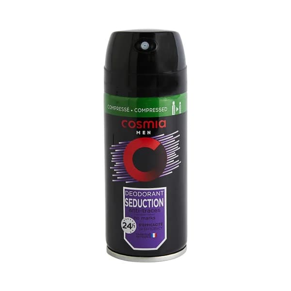 COSMIA Men seduction Desodorante comprimido en spray para hombre 100 ml. - 0.1 l - Imagen del producto en Findit