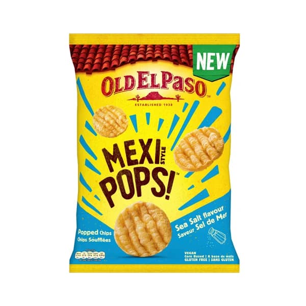 OLD EL PASO Chips inflados sal marina 85 g. - 0.09 kg - Imagen del producto en Findit